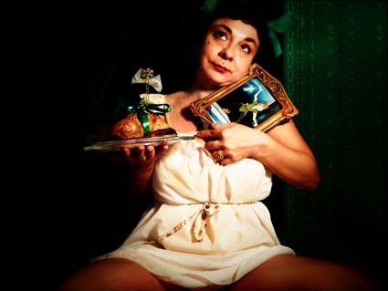 51 Wendy espera a Peter con un pollo