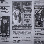 La chinita del anuncio